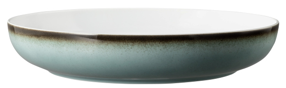 Seltmann Foodbowl 28 cm, Form: Coup Fine Dining, Dekor: 57123 türkis, hohe Kantenschlagfestigkeit, Made in Germany