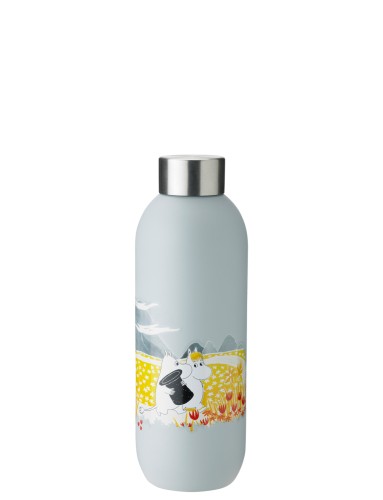 Keep Cool Trinkflasche 0.75 l. soft sky, Maße: 75 x 75 x 220 mm