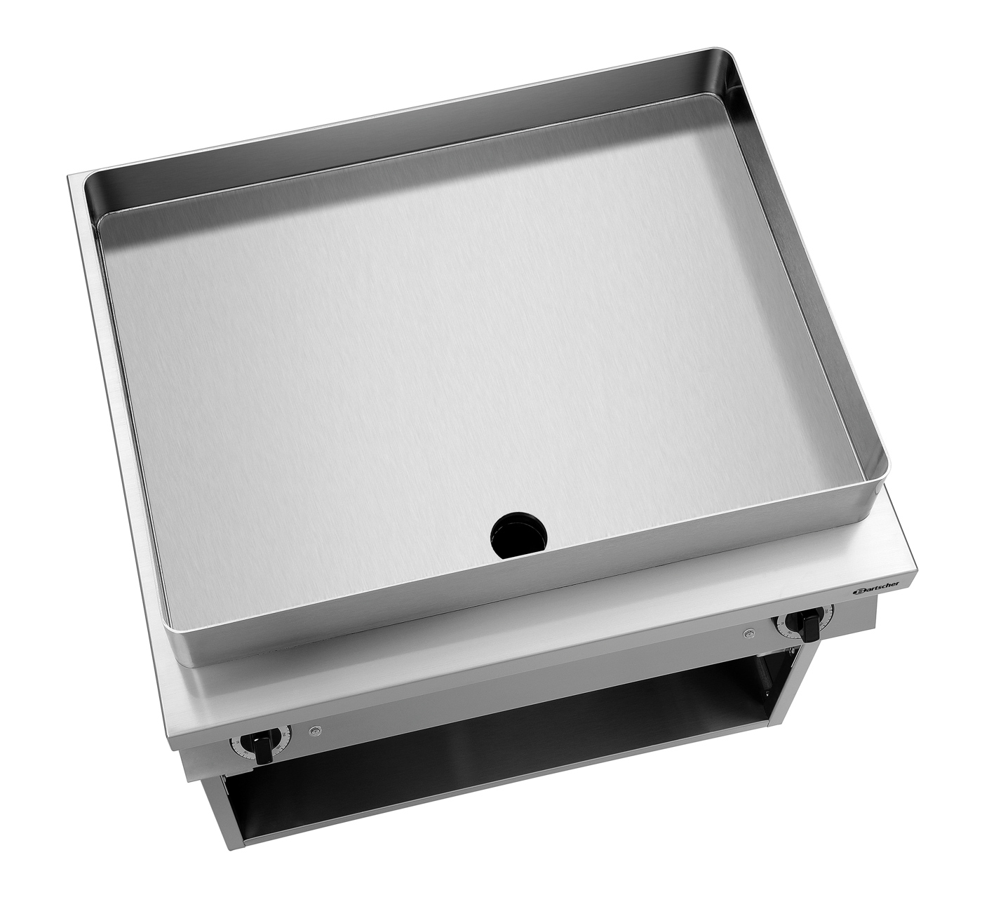 Bartscher Multibräter 20L ST2ZE | Eigenschaften: Abgerundete Wanne ,Spritzschutz umlaufend verschweißt | Maße: 80 x 71,2 x 980 cm. Gewicht: