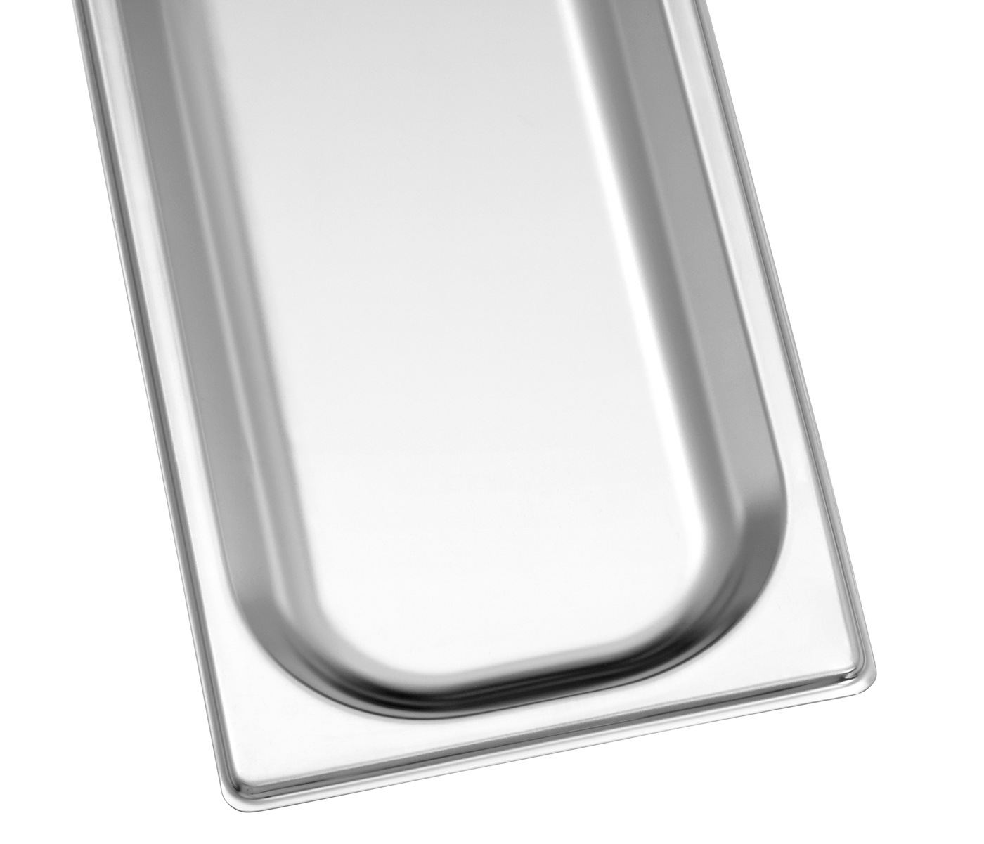 Bartscher GN-Behälter, 2/4, T20 | Ausführung:Ohne Perforation | Maße: 53 x 16,2 x 2,0 cm.Gewicht: 0,5 kg