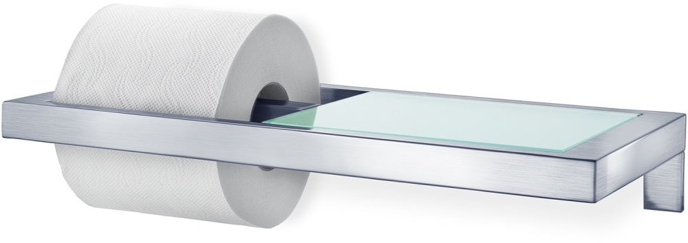 BLOMUS WC-Rollenhalter mit Glasablage - matt -