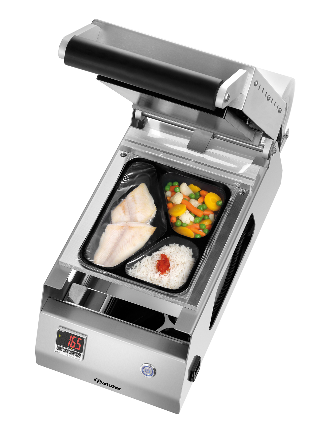 Bartscher Siegelmaschine 23180 |Ein-/Ausschalter: Ja | Maße: 24 x 57 x 27,5 cm.Gewicht: 12 kg