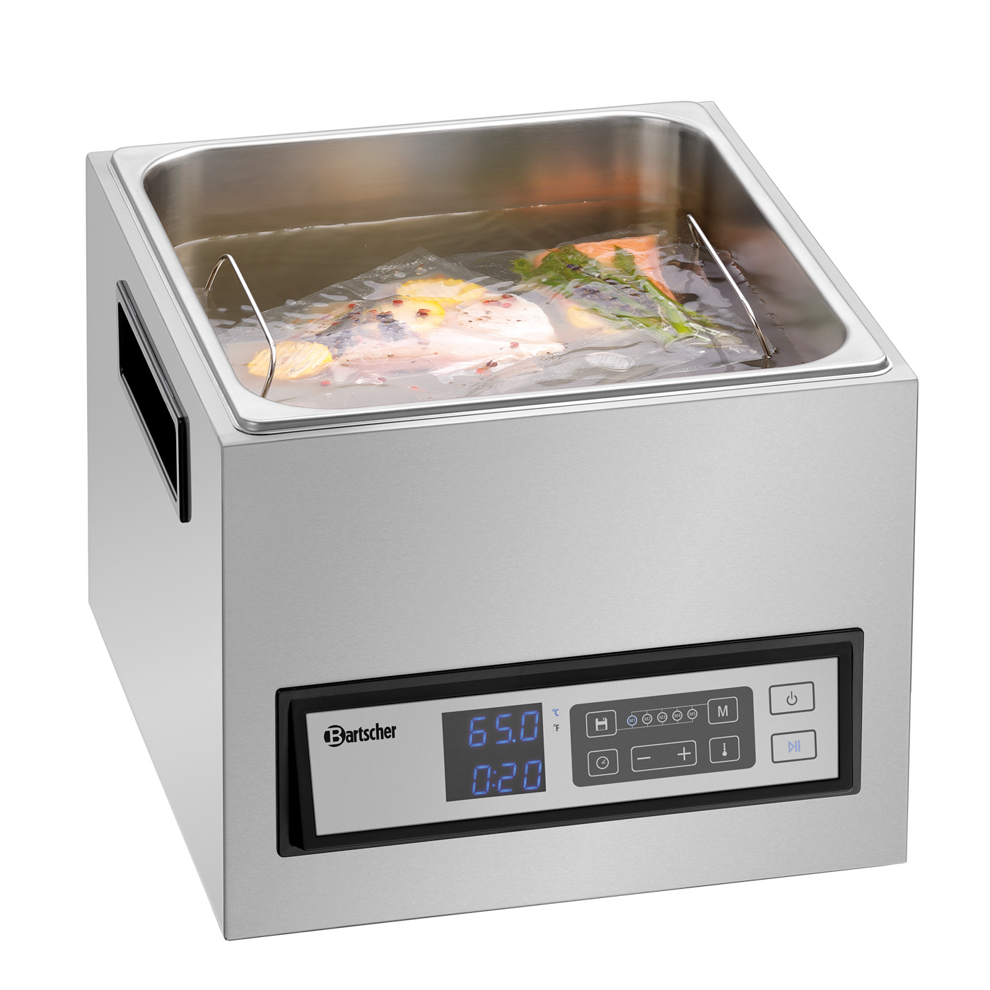 Bartscher Sous-Vide-Garer SV G16L |Digital-Anzeige: Ja | Maße: 34,5 x 40 x 31,7 cm.Gewicht: 7,5 kg
