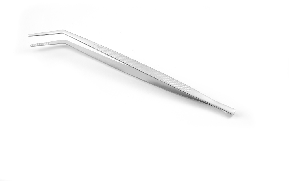 HENDI Pinzette gebogen - Länge: 305 mm