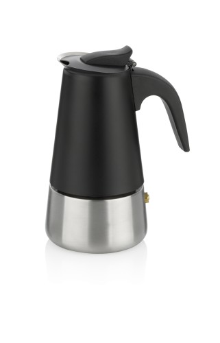 Espressobereiter Ferrara Edelstahl schwarz 17,0 cm 9,0 cm Ø 200,0 ml von Kela