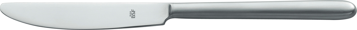 Menümesser, Silber, mattiert, 23 cm, Serie: Chiaro. Marke: BSF
