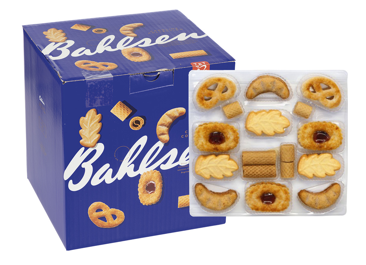 Bahlsen Caroline Collection, 6 Bahlsen-Variationen ohne Schokolade - Nachfolger "Summertime" Inhalt: 10 Serviereinheiten à 161 g.