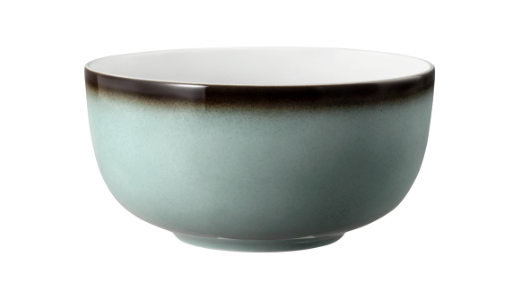 Seltmann Foodbowl 17,5 cm, Form: Coup Fine Dining, Dekor: 57123 türkis, hohe Kantenschlagfestigkeit, Made in Germany