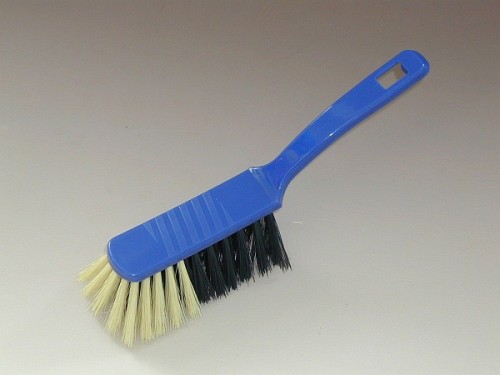 Handfeger KUNSTSTOFF Roßhaar-Mischung kurzer Stiel