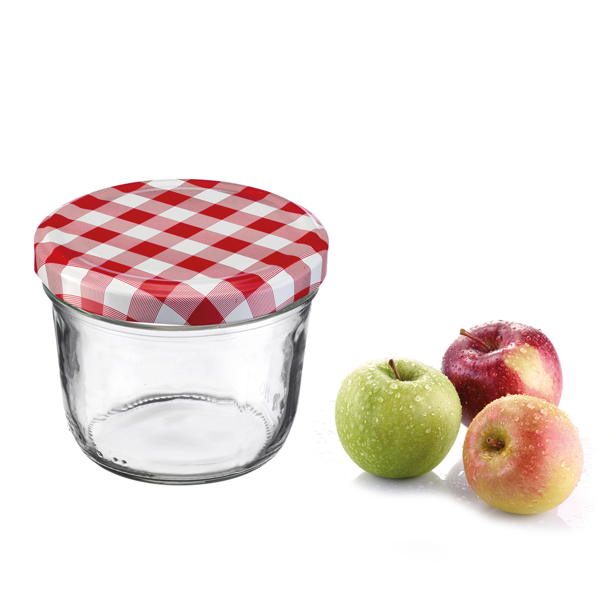 6 Wurstgläser/Sturzgläser 230 ml, ø 82 mm