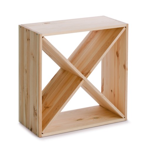 Zeller Weinregal, Naturholz