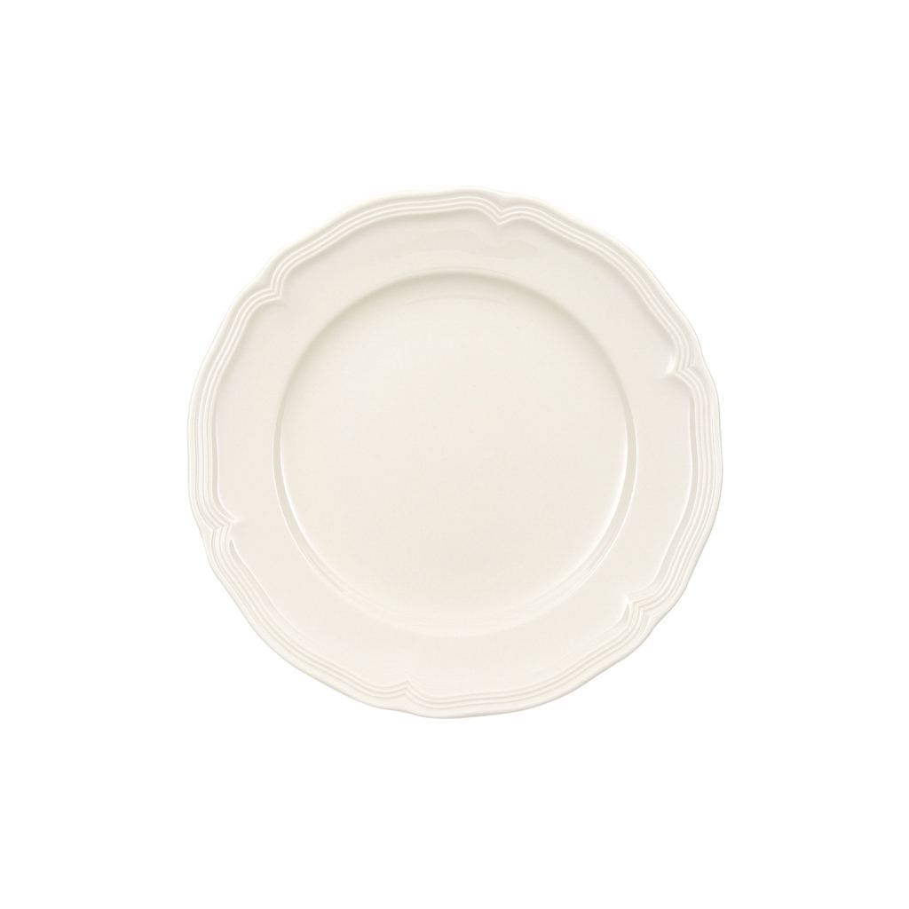 Villeroy und Boch Frühstücksteller - Maße: 20,5 x 20,5 x 2,1 cm / Ser.: Manoir
