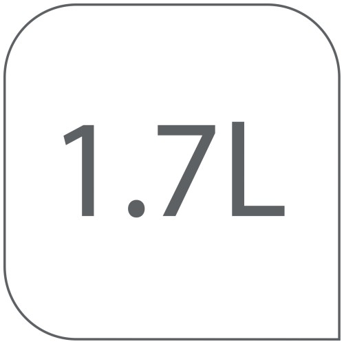 Moulinex Subito Red Kettle Edelstahl-Wasserkocher 1,7 Liter in weinrot