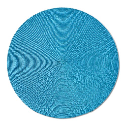 Platzset, PP, Ø38 cm. Farbe: petrol.. Ein absoluter Hingucker ist dieses Platzset in leuchtendem Petrol. Das hochwertige Set aus