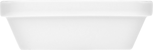 Schönwald Krankenhaus Schale niedrige Stapelstufe, Nenngröße: 9x12, Ø 122x89mm, Inhalt: 0,22 L