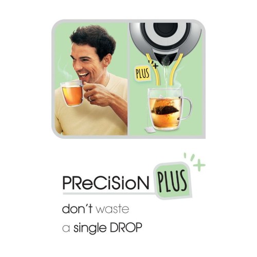 Tefal Element Premium-Wasserkocher aus Edelstahl mit großem Wasserfassungsvermögen von 1,7 Litern