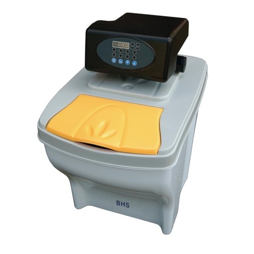 Automatische Wasserenthärtungsanlage. Vollautomatisch. Vollautomatisch und einfach im Gebrauch, zur Nutzung mit Salz