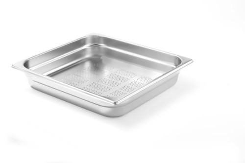 HENDI Gastronorm Behälter 2/3 perforiert - 65 H mm - 0,7 mm Stärke 5,5 Liter
