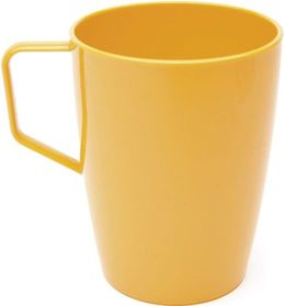 Roltex Kaffeebecher mit 280 ml Füllvermögen, gelb