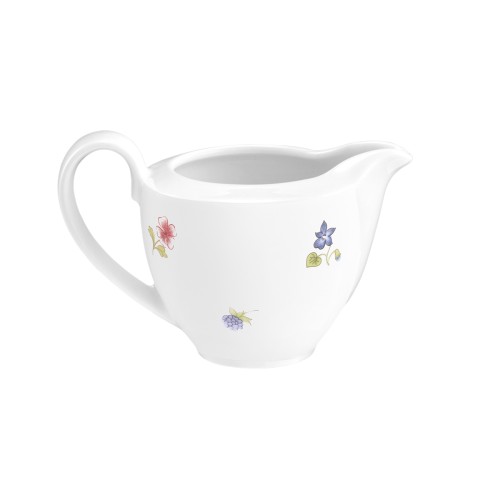 Seltmann Gießer 1 0,15 l, rund, Form: Community, Dekor: 57391 Streublume, hohe Kantenschlagfestigkeit, Made in Germany