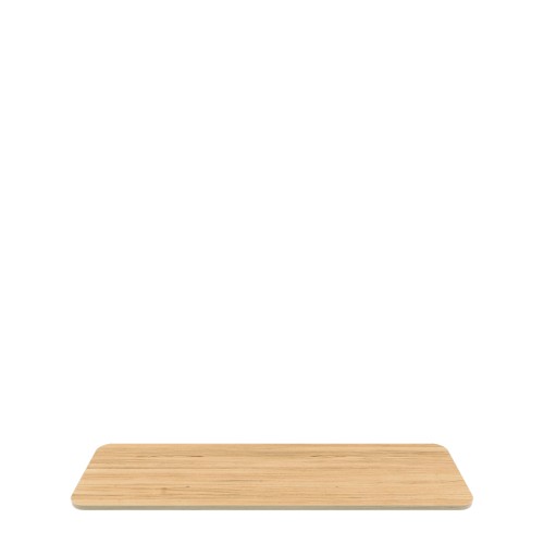 WMF Platte GN 2/4 - Melamin Holzoptik QUADRO | Maße: 54 x 17 x 2 cm