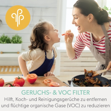 Leitz Luftfilter 3-in-1 HEPA Aktivkohlefilter 16,95 x 8,32 cm (Ø x H) TruSens Z-1000