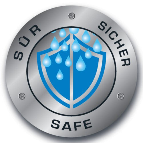 Rowenta SO9281 Excel AQUASafe Keramik-Heizlüfter, Zwei Leistungsstufen, Elektro-Heizung, Badezimmer, energiesparend, Innenraum, für 25 m²