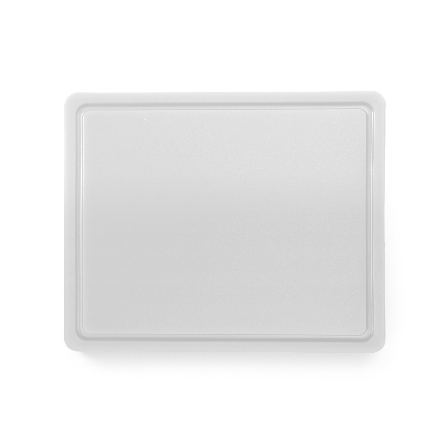 HENDI Schneidbretter HACCP Gastronorm 1/2 - für Käse, Brot - Farbe: weiß 265x325x(H)12 mm