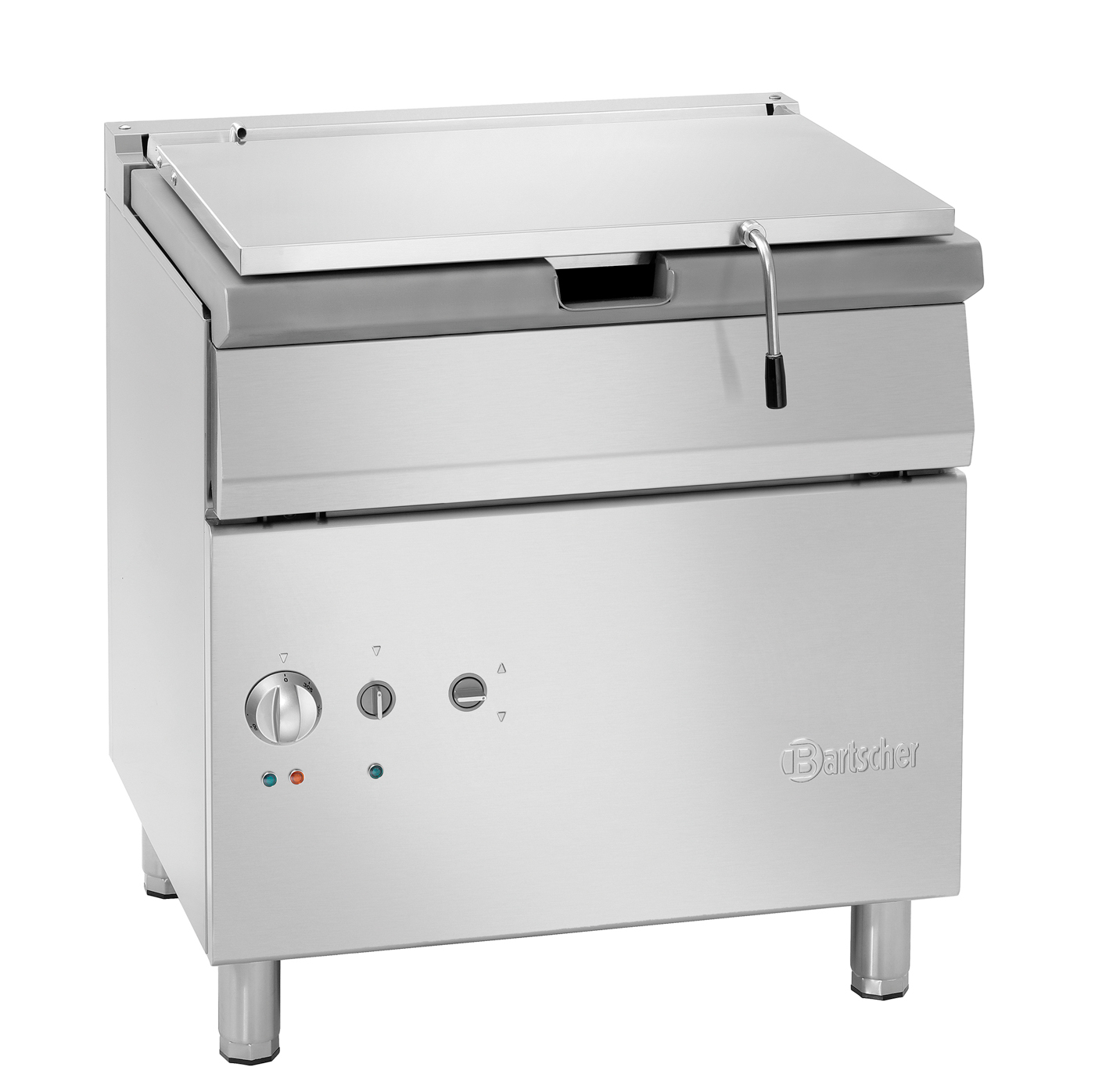 Bartscher Kippbratpfanne 700 E51LEK | Frequenz:50 Hz | Maße: 80 x 74 x 92,0 cm. Gewicht: 107 kg