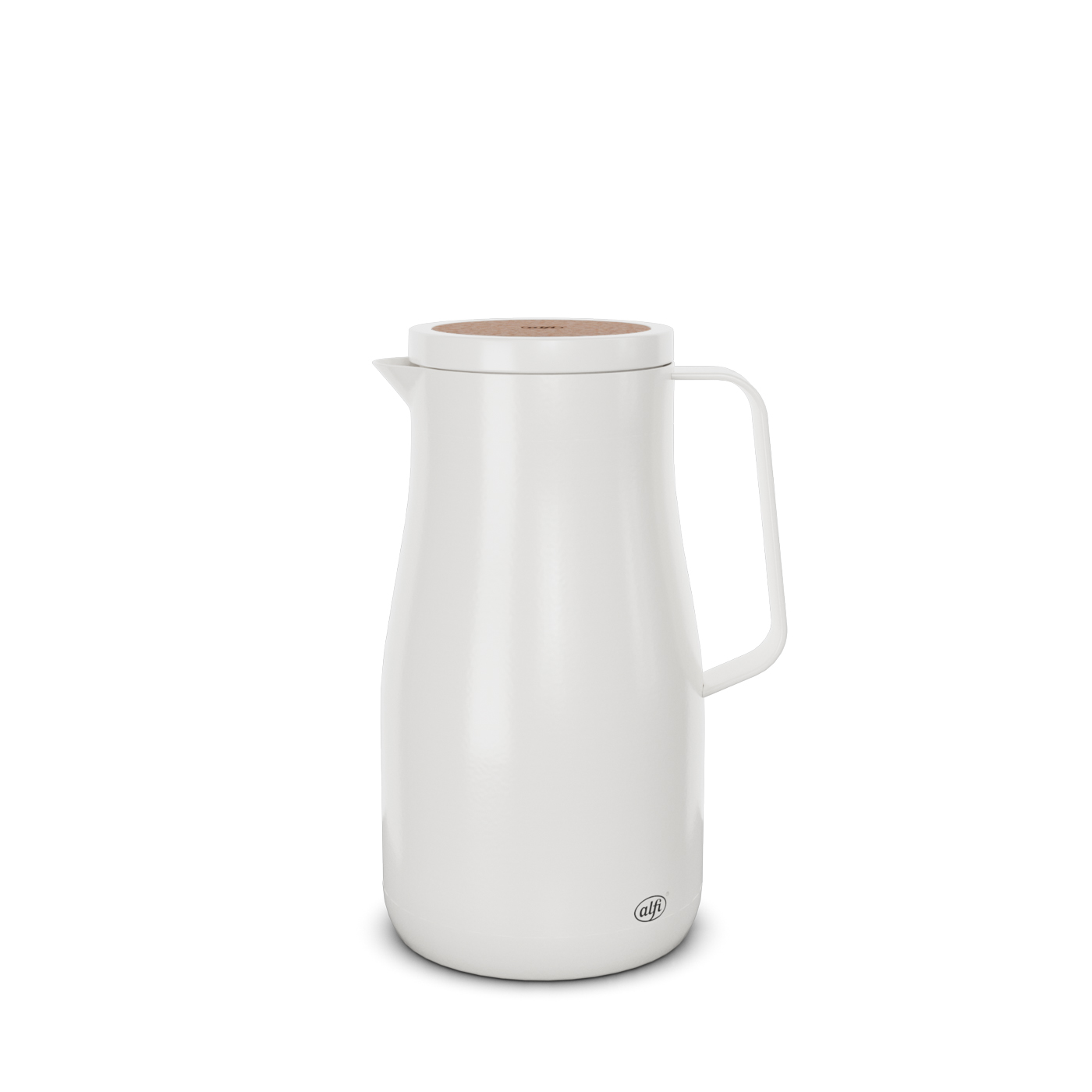 Isolierkanne Studio 1,0 l; funktionales Design by pearl creative Christian Rummel & Tim Storti; hochwertiger doppelwandiger Edelstahl porcelain