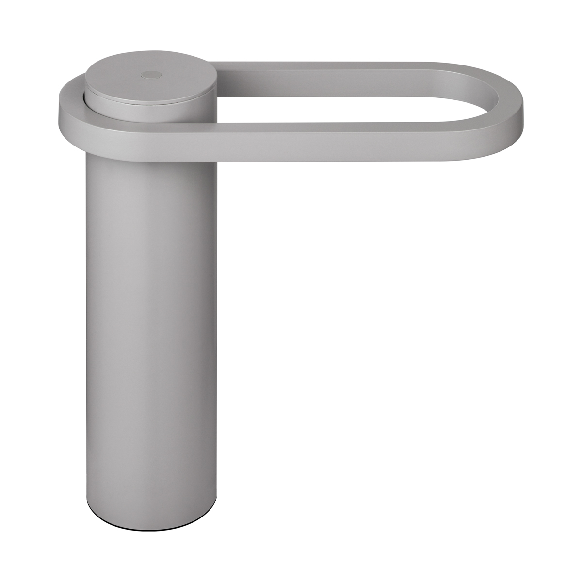 Mobile LED-Leuchte -HOOP- Satellite. Material: Aluminium matt pulverbeschichtet, Kunstfaser, Kunststoff. Von Blomus.