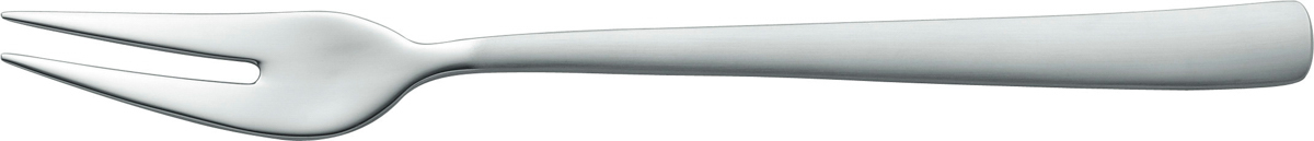 Fleischgabel, Silber, mattiert, 19 cm, Serie: Cult (mattiert). Marke: BSF