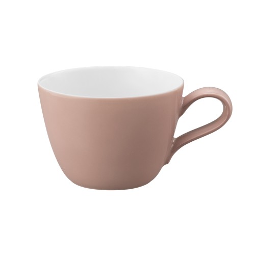 Seltmann Kaffeeobertasse 0,24 l, rund, Form: Life, Dekor: 25673 Fashion posh rose, hohe Kantenschlagfestigkeit, Made in Germany