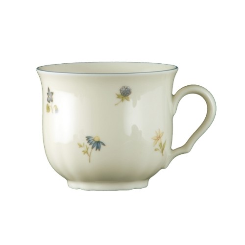 Seltmann Obere zur Kaffeetasse 0,21 l, Form: Marieluise, Glasur: elfenbein, Dekor: 30308 Streublume