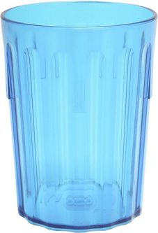 Roltex Trinkglas aus Polykarbonat mit 250 ml Füllvermögen in transparentem blau
