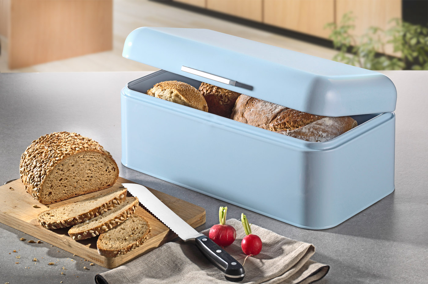 Brotkasten ARRAS mit Klappdeckel