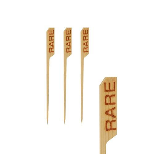 250 Steak-Marker 9 cm "RARE" von PAPSTAR
