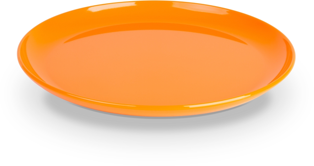 Kinderzeug Essteller flach BRISE 24 cm, orange