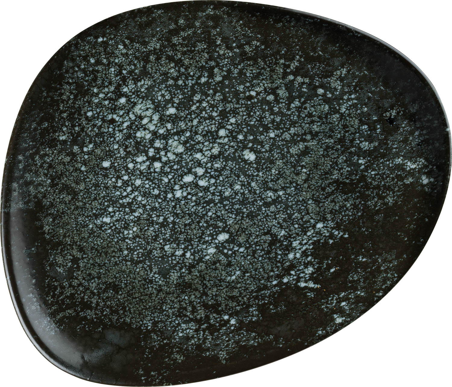 Cosmos Black Vago Teller flach 33cm, Bonna Premium Porcelain