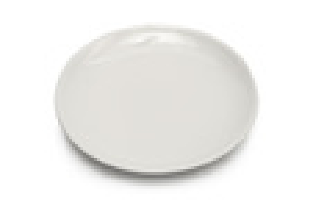 Ischia Uni Weiß Teller flach 28cm * Saturnia