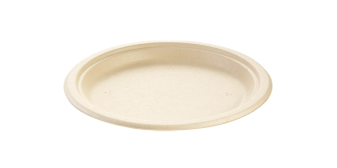 Kompostierbarer Teller PARTY TIME, 12 St.