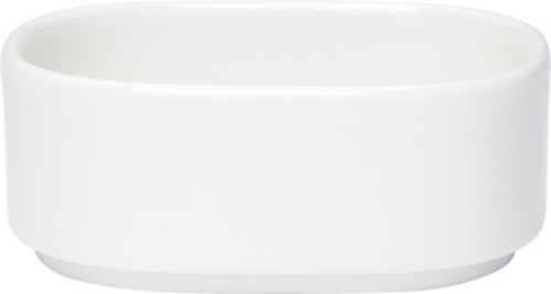 Villeroy & Boch Schale oval stapelbar, 9 x 7,5 cm, Serie Universal, Inhalt: 0,13 Liter