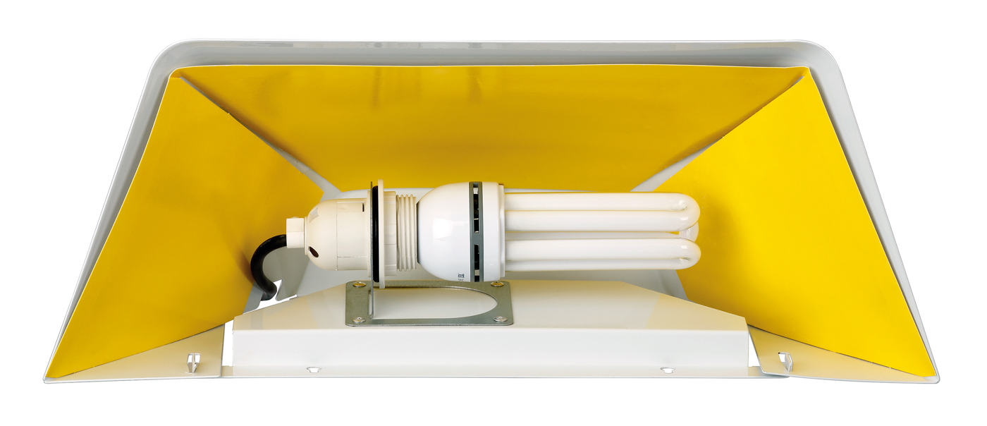 Bartscher Insektenfalle IF-92 | Maße Klebefolie:B 320 x H 180 mm | Maße: 45 x 17,5 x 16,0 cm.Gewicht: 1,4 kg