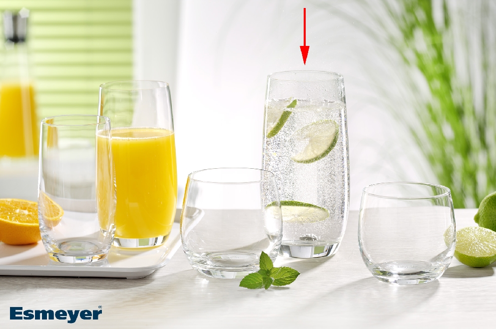 Longdrinkglas BANQUET, Inhalt 0,54 Liter, Höhe: 156 mm, Durchmesser: 78 mm, Schott Zwiesel.