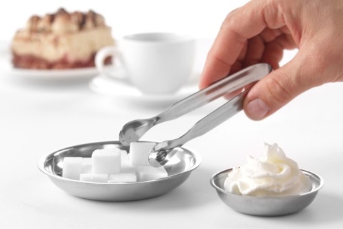 HENDI Zucker-/Sahneschälchen - 6 auf Skinkarte - Ø65 mm