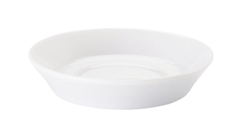 Espresso- / Moccauntertasse 10 cm Form Tric (weiss) Arzberg Porzellan.