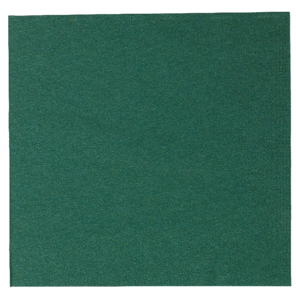 Tork Soft Lunchserviette, dunkelgrün, 3-lagig, 33 x 33cm, 1/4 Falz, Paket à 150 Stck.