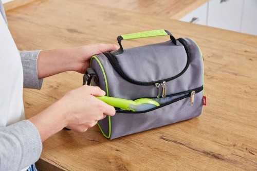 Emsa CLIP & GO Besteck-Set 3-teilig in Etui für unterwegs aus hochwertigem Edelstahl, spülmaschinenfest.