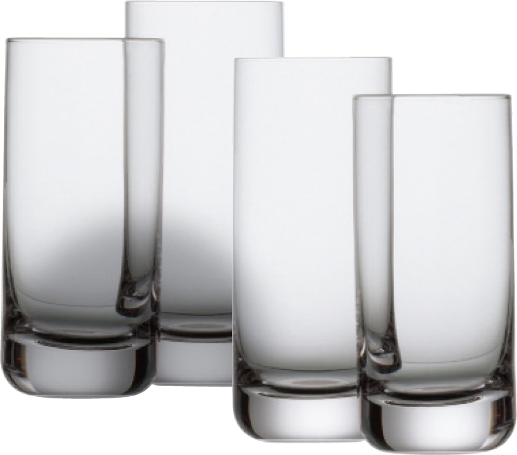 24-tlg. Sparset SIMPLE, Inhalt: 0,25 Liter, Höhe: 120 mm, Durchmesser: 61 mm, Schott Zwiesel. ehem. CONVENTION