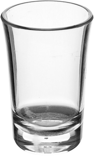 Roltex Shotglas aus Kunststoff mit 35 ml Füllvermögen